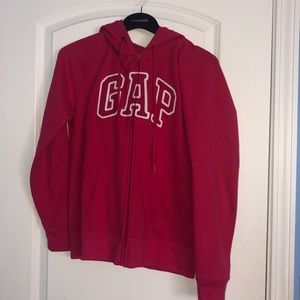 GAP Pink Zip Up Hoodie